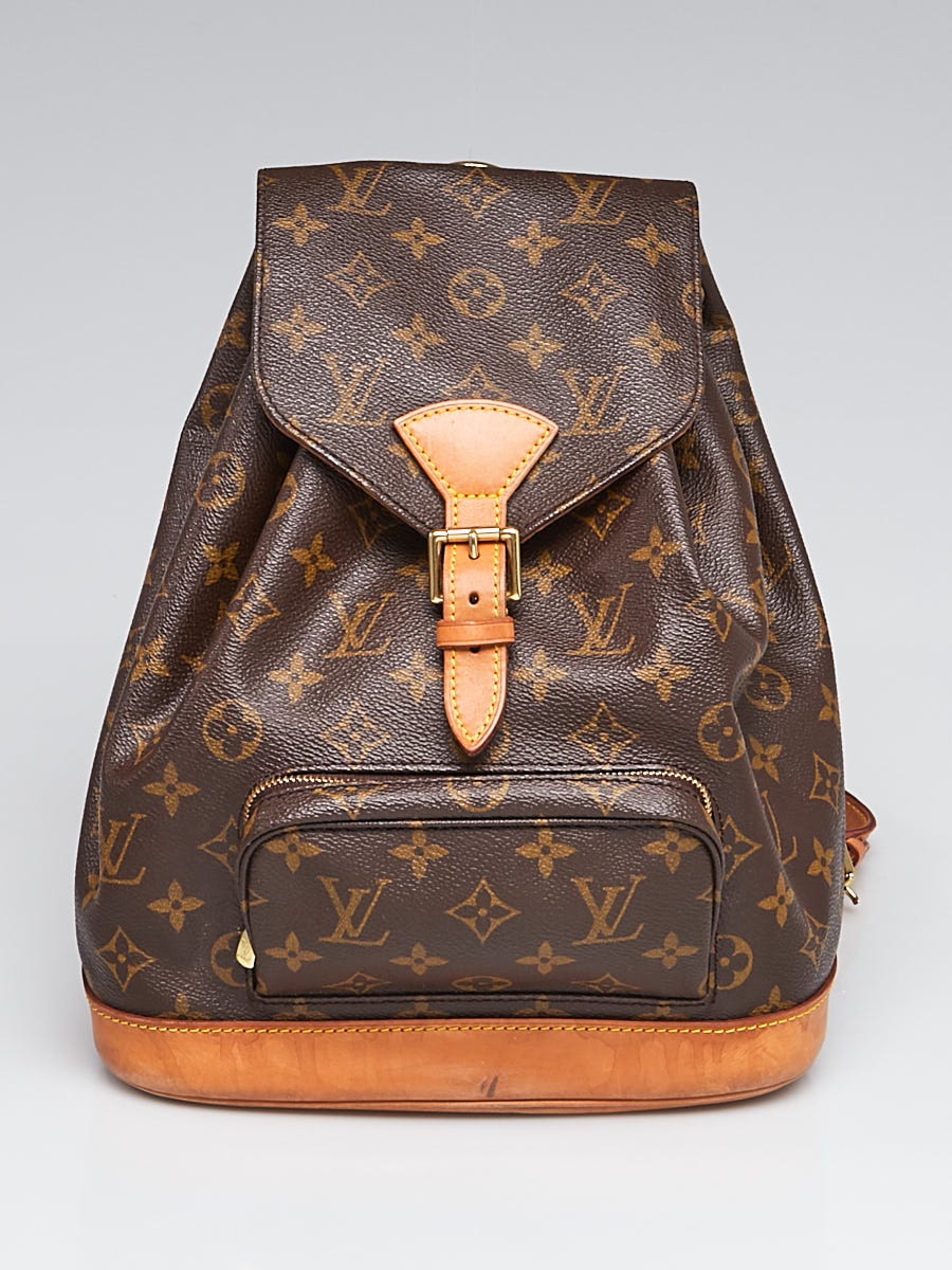 Louis Vuitton Monogram Montsouris MM Backpack Bag - Yoogi's Closet