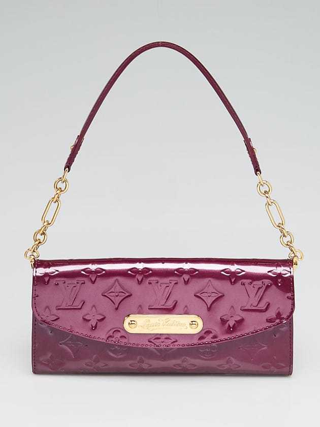 Louis Vuitton Violette Monogram Vernis Sunset Boulevard Bag