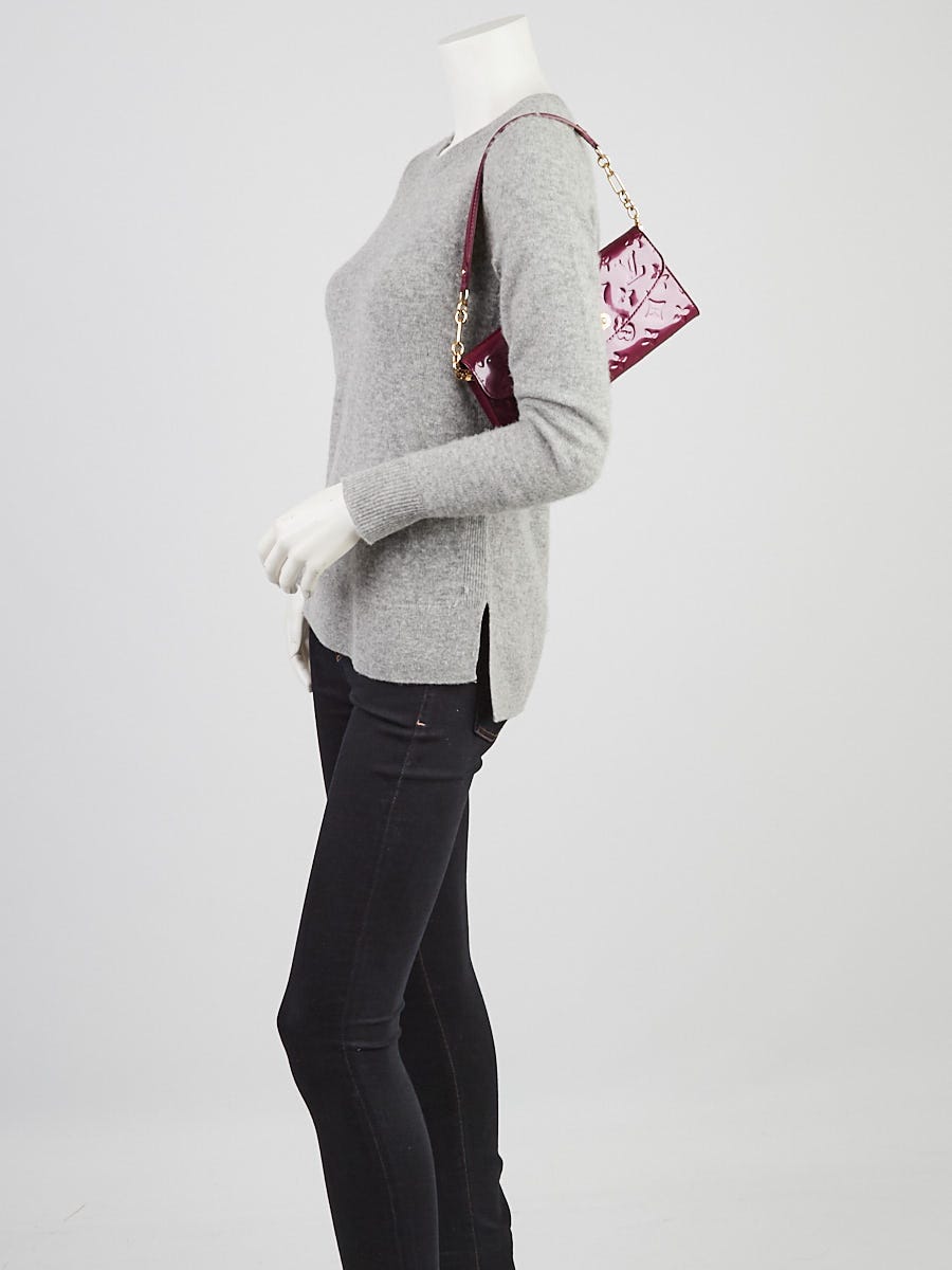 Louis Vuitton Violette Monogram Vernis Sunset Boulevard Bag