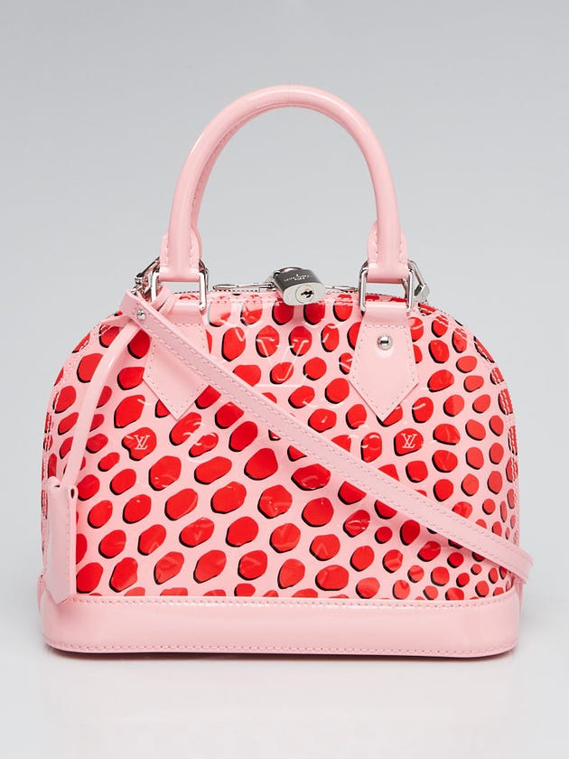 Louis Vuitton Pink Monogram Vernis Jungle Alma BB Bag