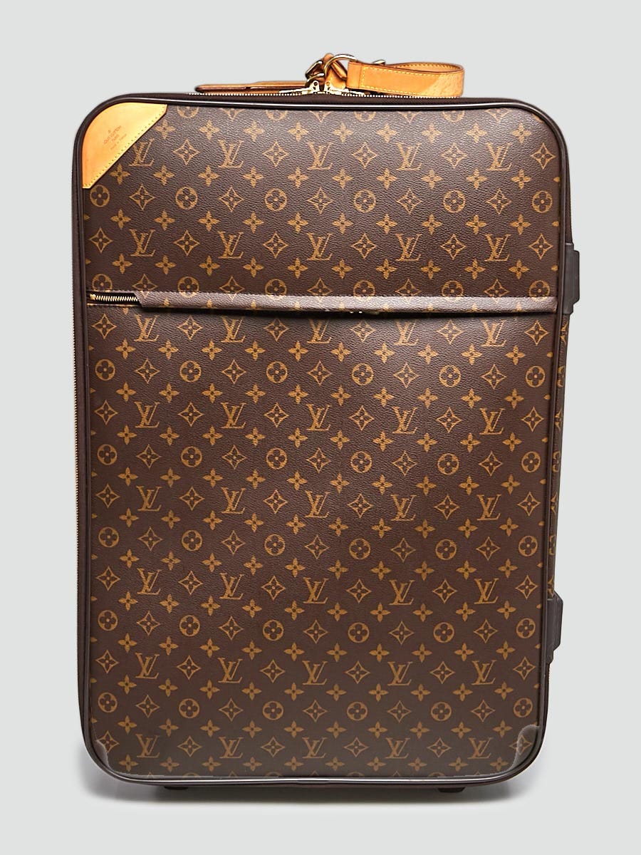 Louis Vuitton Pegase 70 Monogram Authentic Rolling Suitcase for