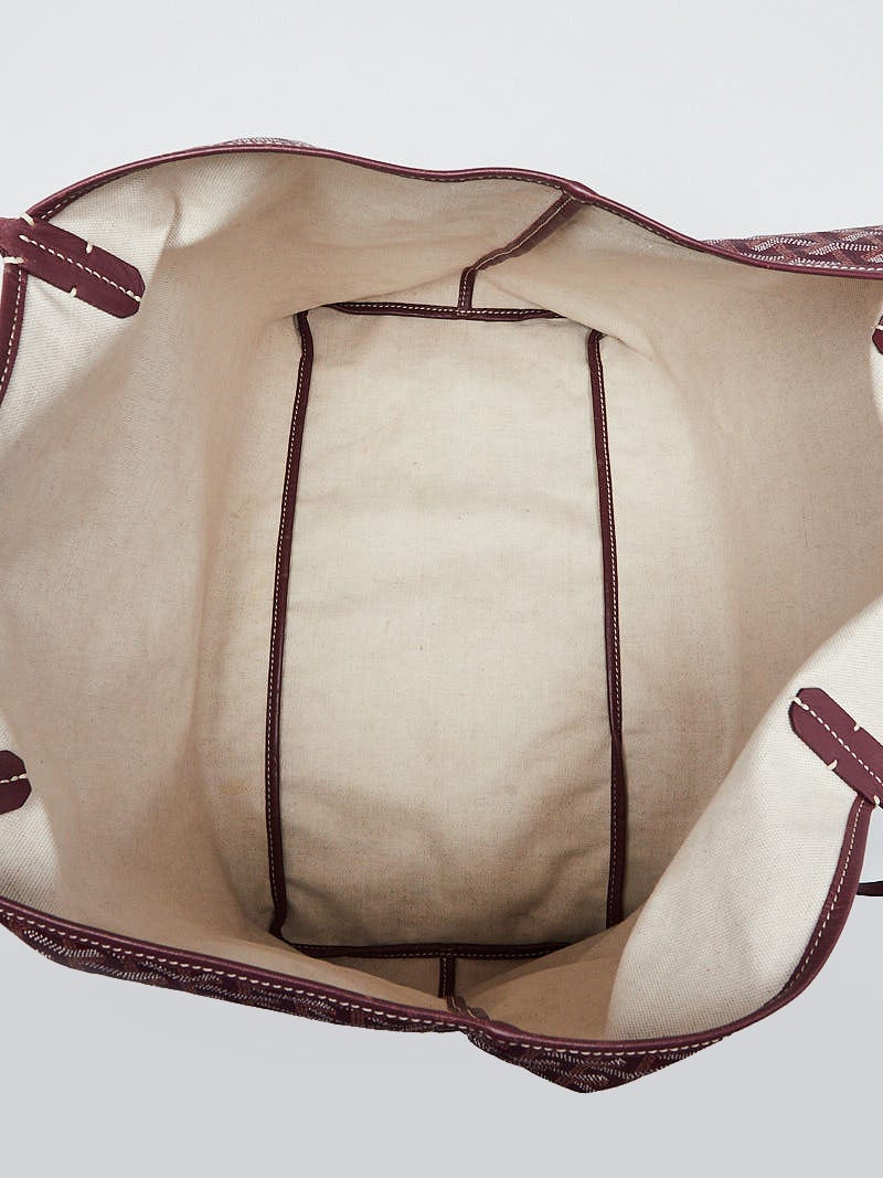 Goyard Burgundy Chevron Print Coated Canvas Sac Capvert Messenger Bag -  Yoogi's Closet