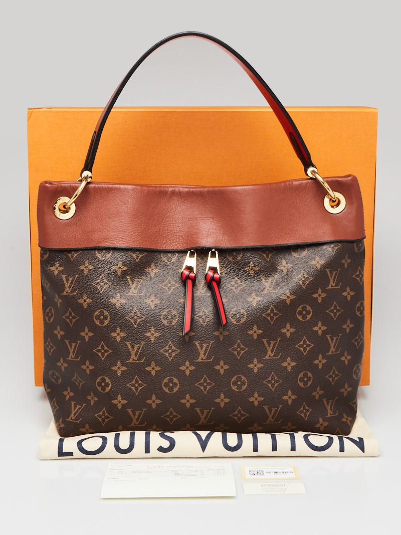 Louis Vuitton TUILERIES Monogram caramel-rouge
