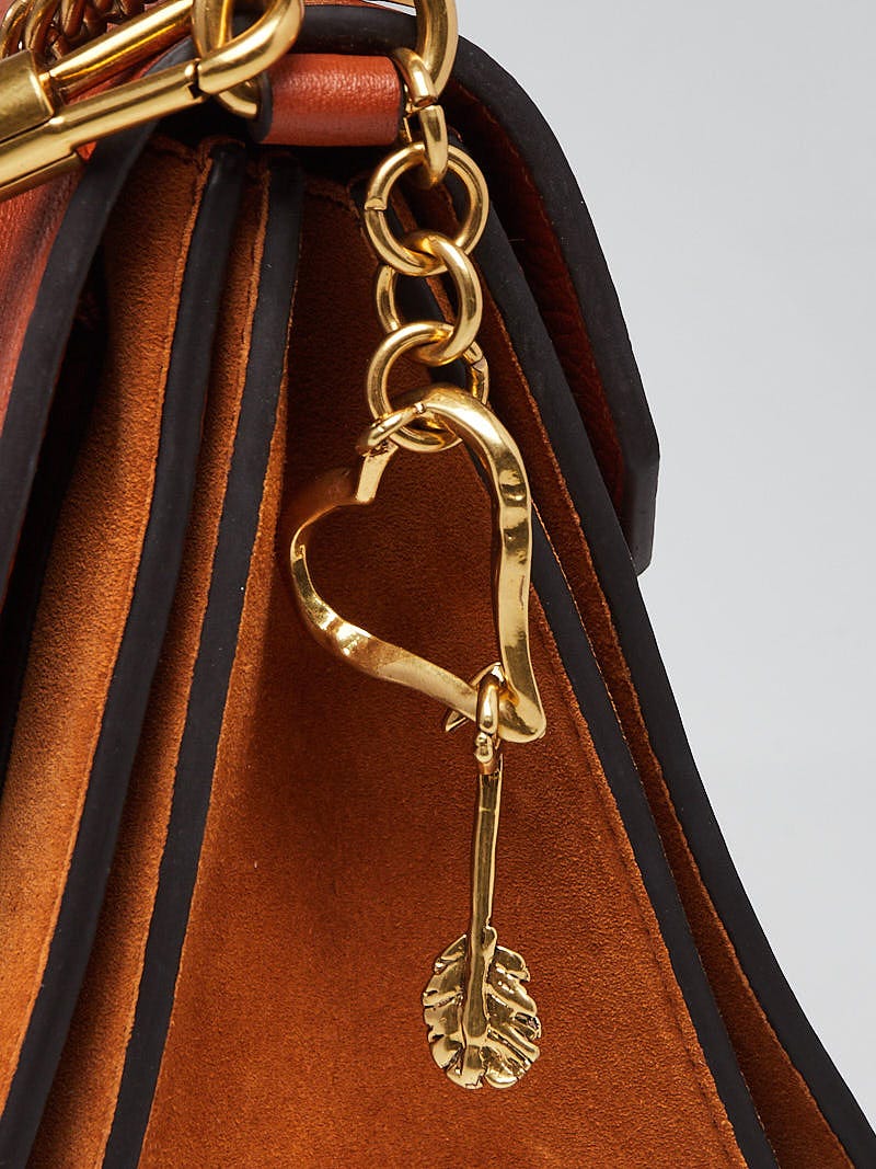 Givenchy Limited Edition Chestnut Leather/Suede GV3 Small