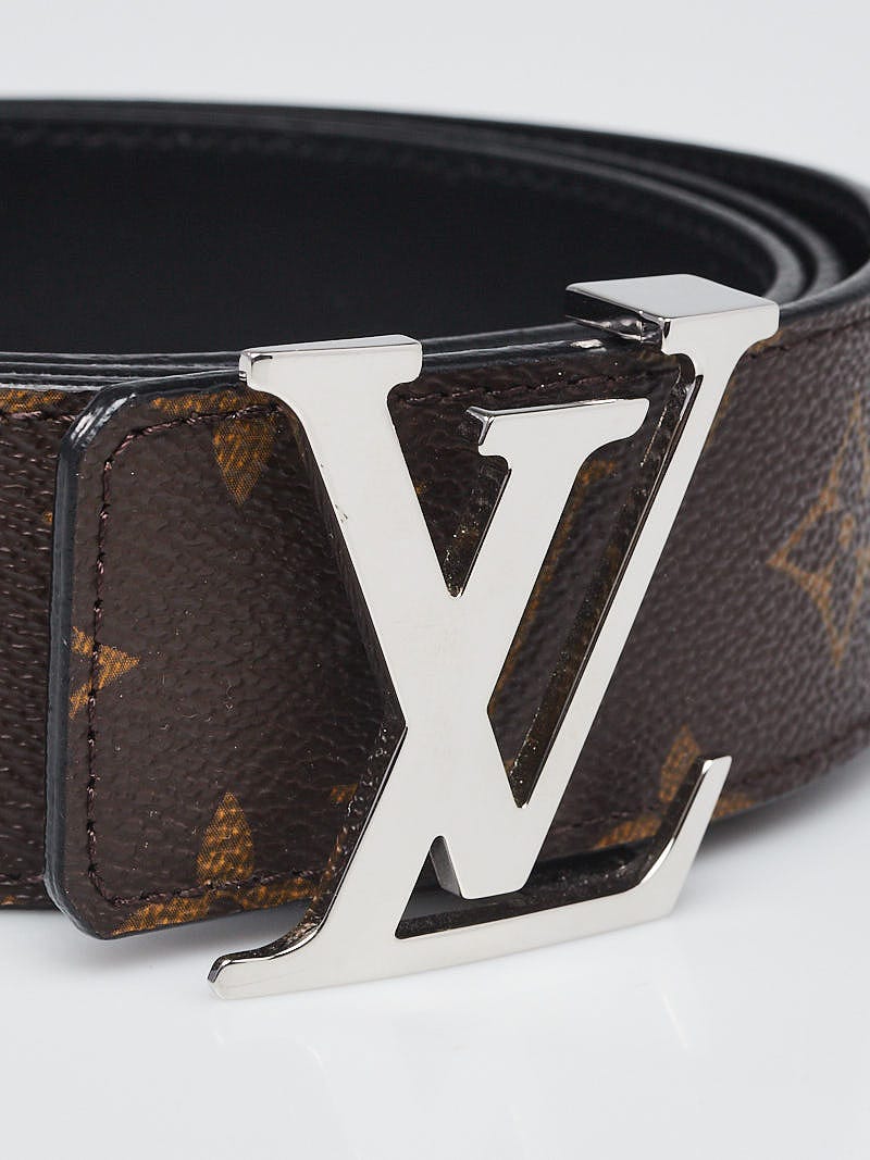 Louis Vuitton Monogram Canvas Initiales Reversible Belt - Size 42