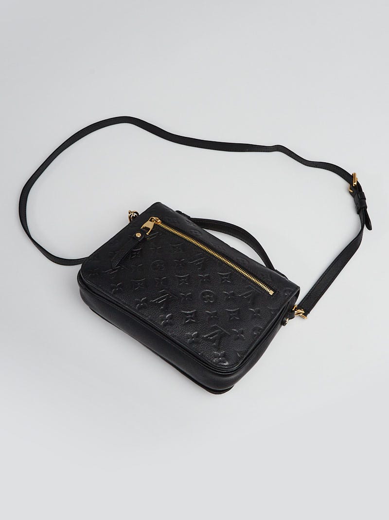 Louis Vuitton Pochette Métis Bag Black Monogram Empreinte Leather with –  EliteLaza