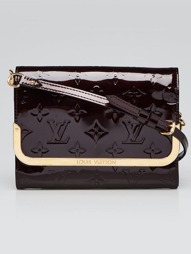 Louis Vuitton Amarante Monogram Vernis Rossmore PM Bag