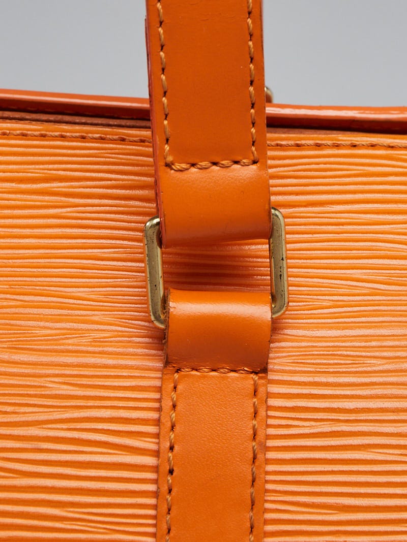 Louis Vuitton Mandarin Epi Leather Soufflot Bag - Yoogi's Closet