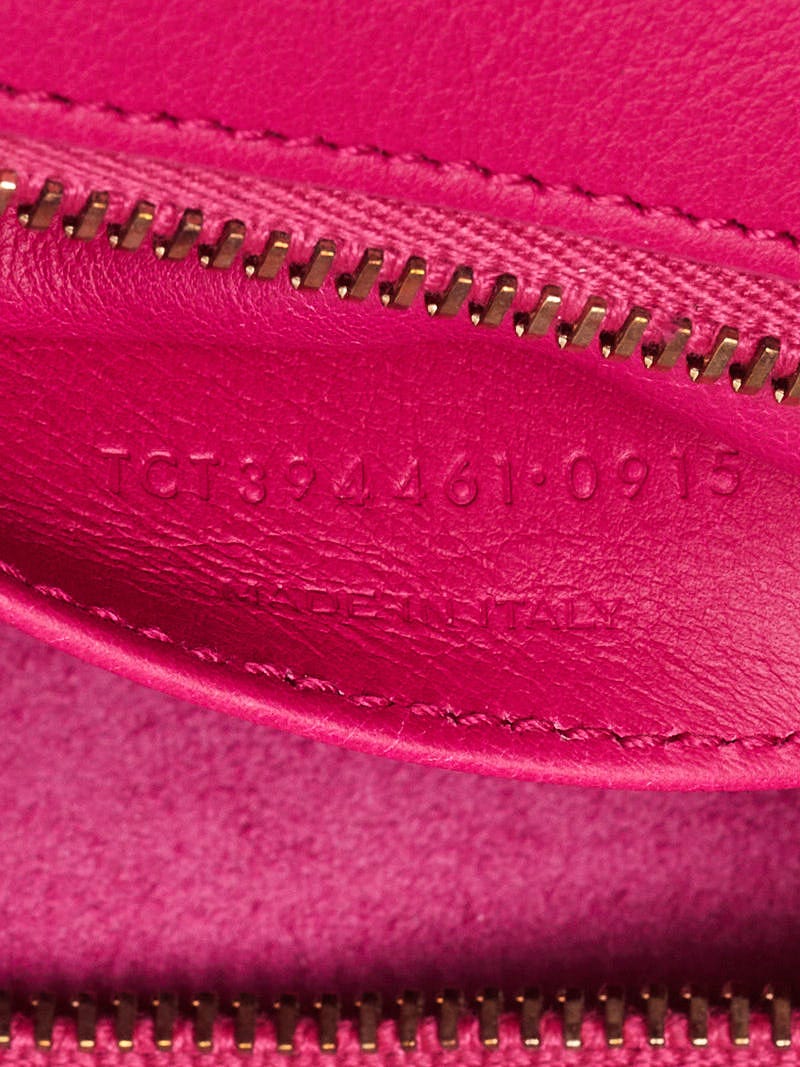 【関税&送料込】Saint Laurent Monogram Small Brick-Coloured Saint Laurent Monogram Matelassé Leather Pouch | Saks Fifth
