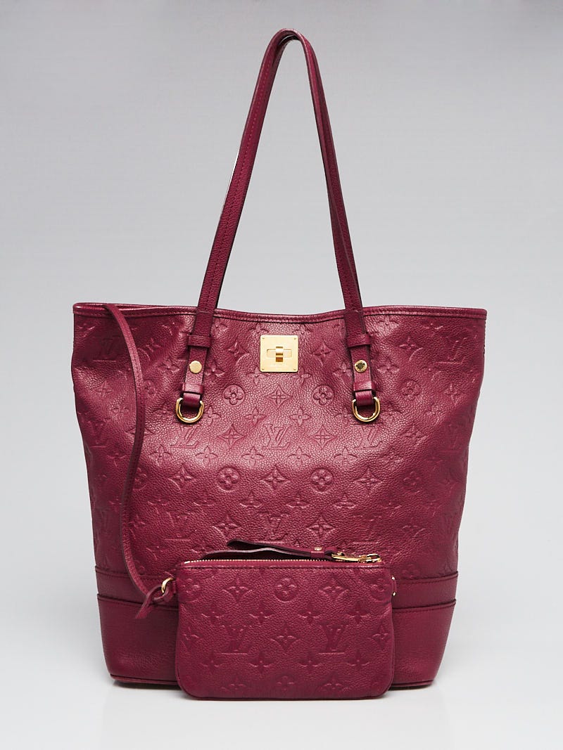 Louis Vuitton, Bags, Citadine Monogram Empreinte Leather Tote Bag