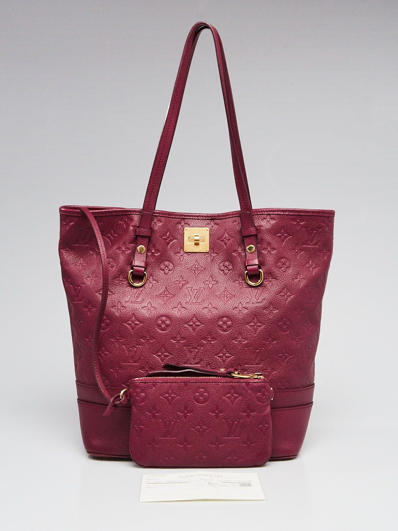 Louis Vuitton Aurore Monogram Empreinte Leather Citadine PM Bag
