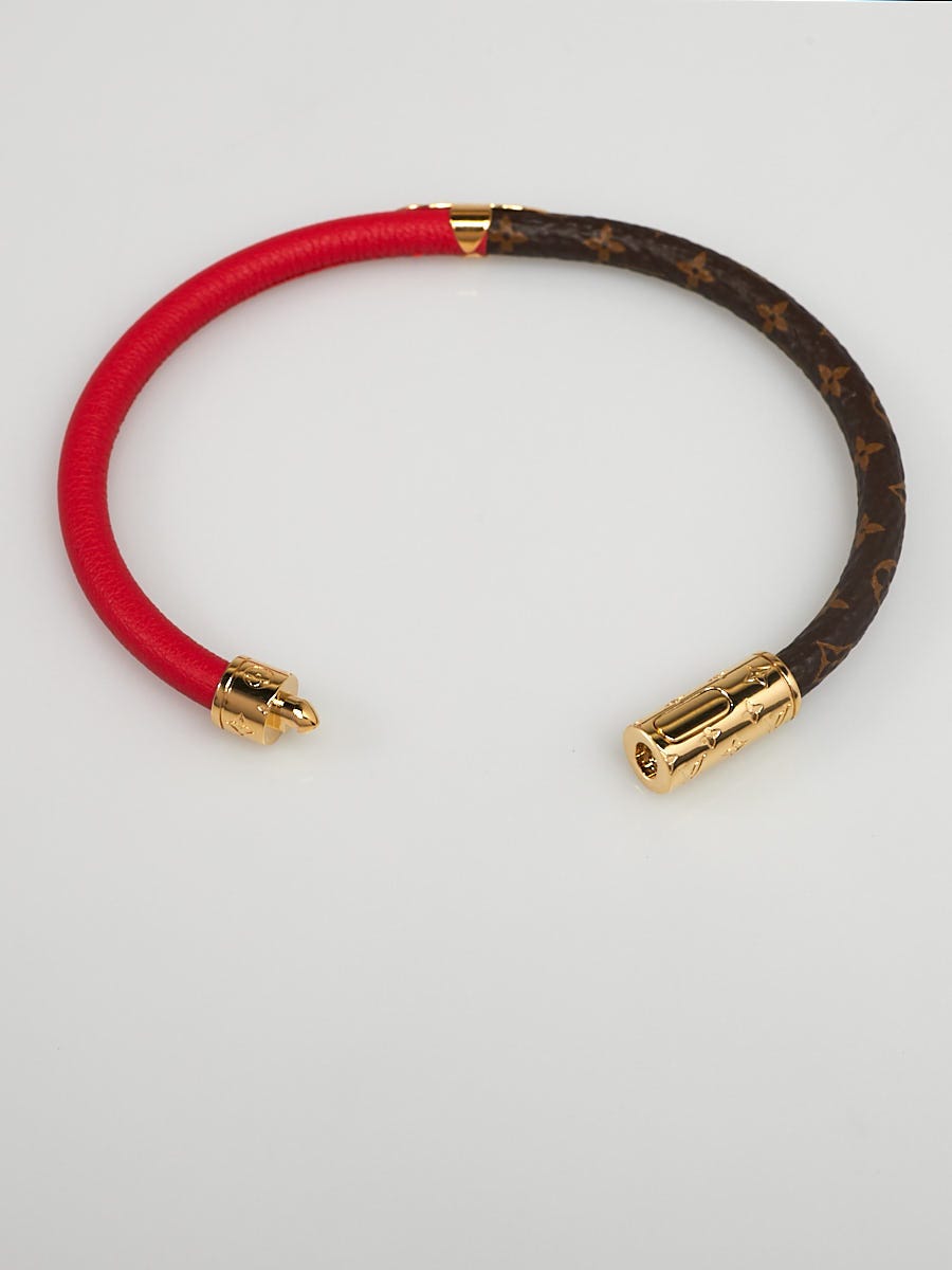 Louis Vuitton Daily Confidential Bracelet Red - BrandConscious Authentics