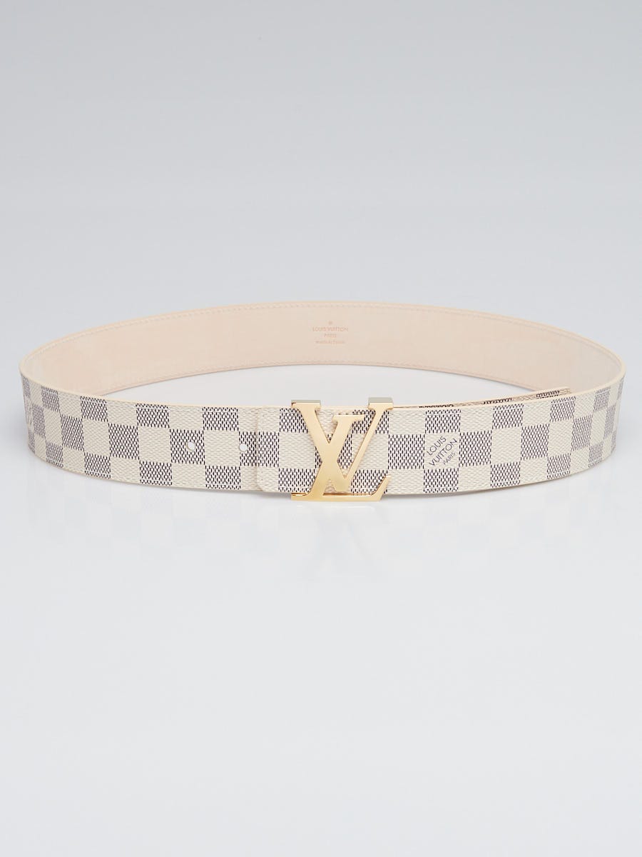 Louis Vuitton LV Azur Damier Belt (Authentic) 