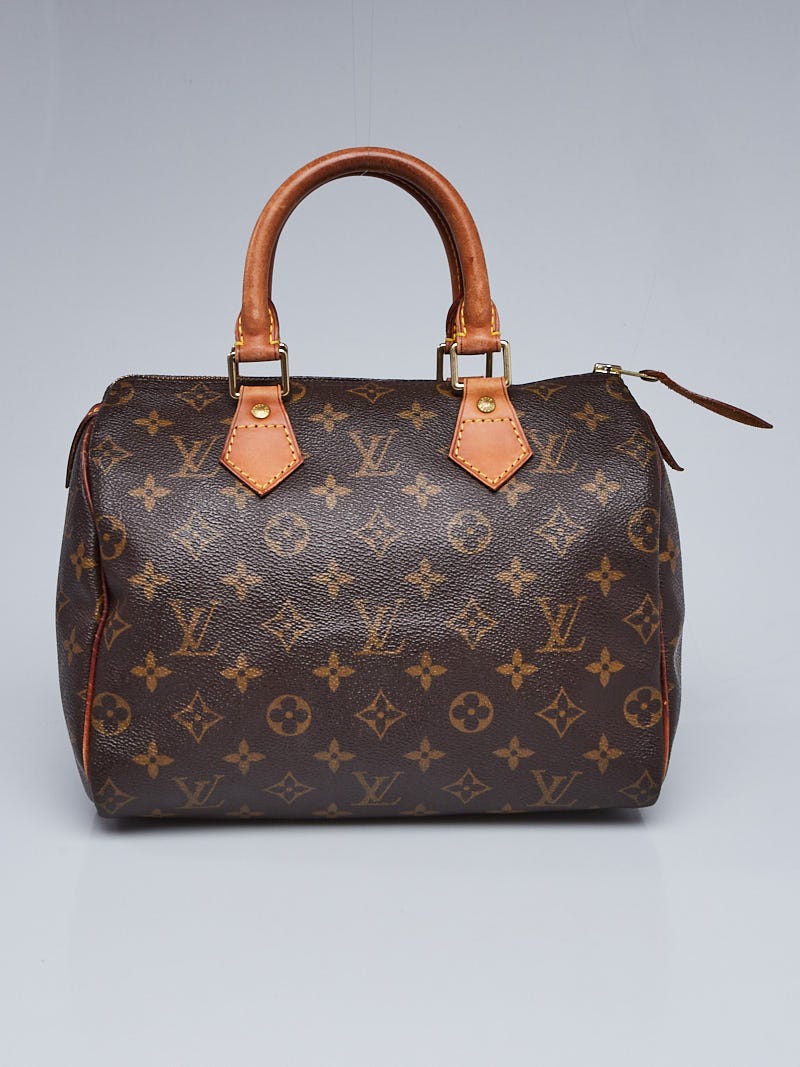 Louis Vuitton Vintage Monogram Canvas Speedy 25 Bag - Yoogi's Closet