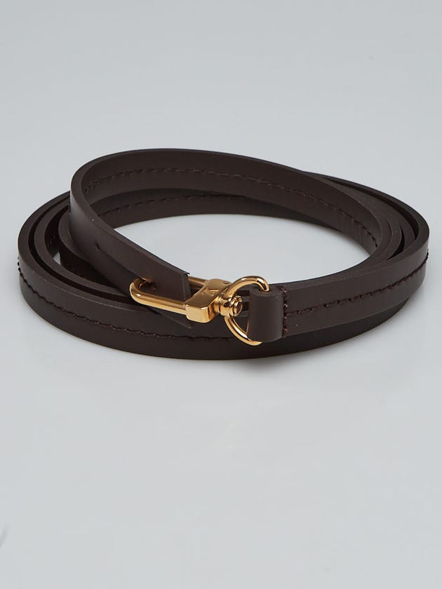 Louis Vuitton Brown Leather Favorite Shoulder Strap