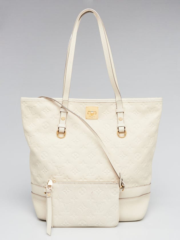Louis Vuitton Neige Monogram Empreinte Leather Citadine PM Bag