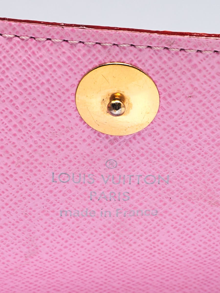 Louis Vuitton White Monogram Multicolore Litchi Sarah Wallet - Yoogi's  Closet