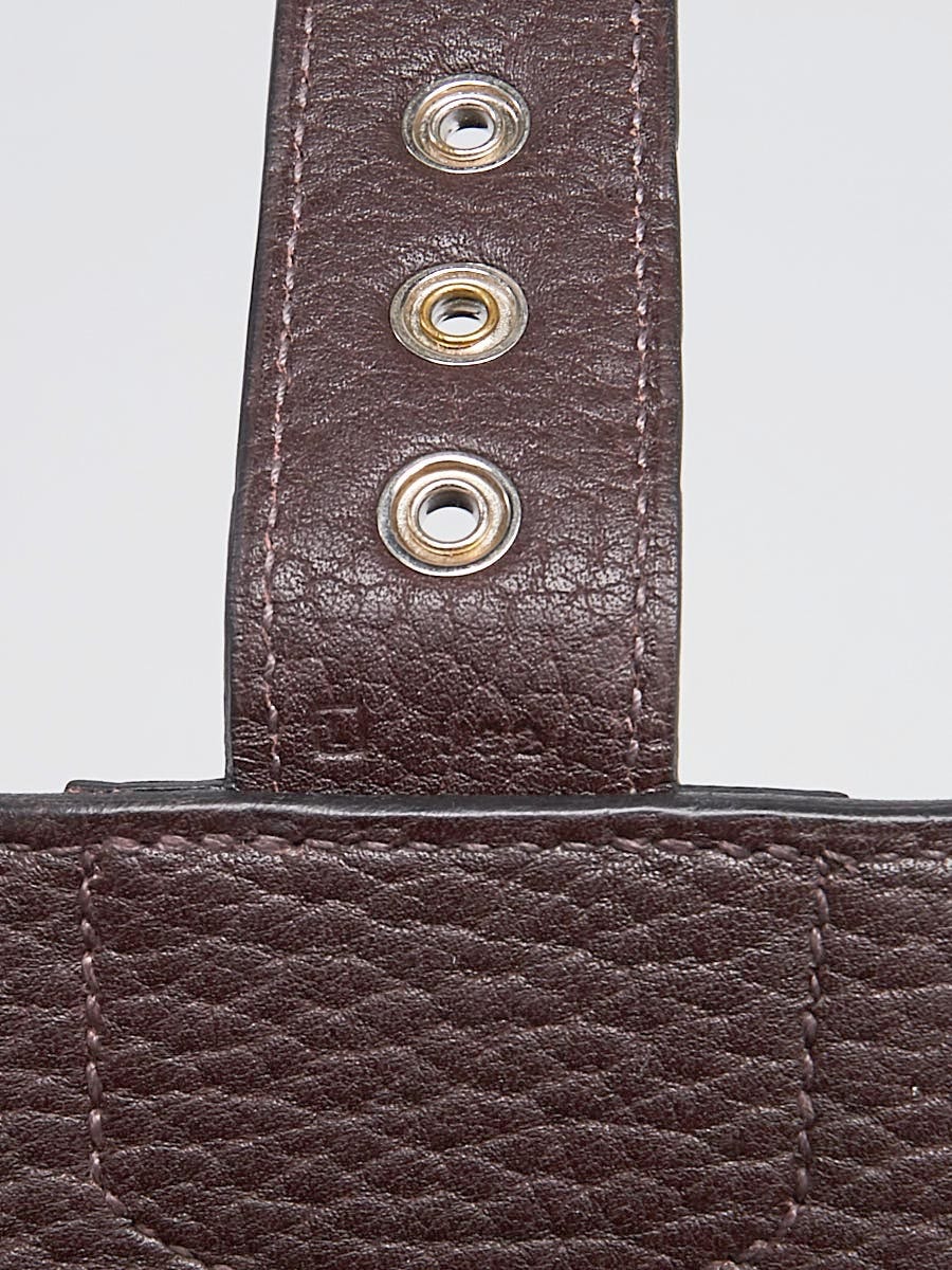 Hermès ia x Fjord Leather Hobo Bag