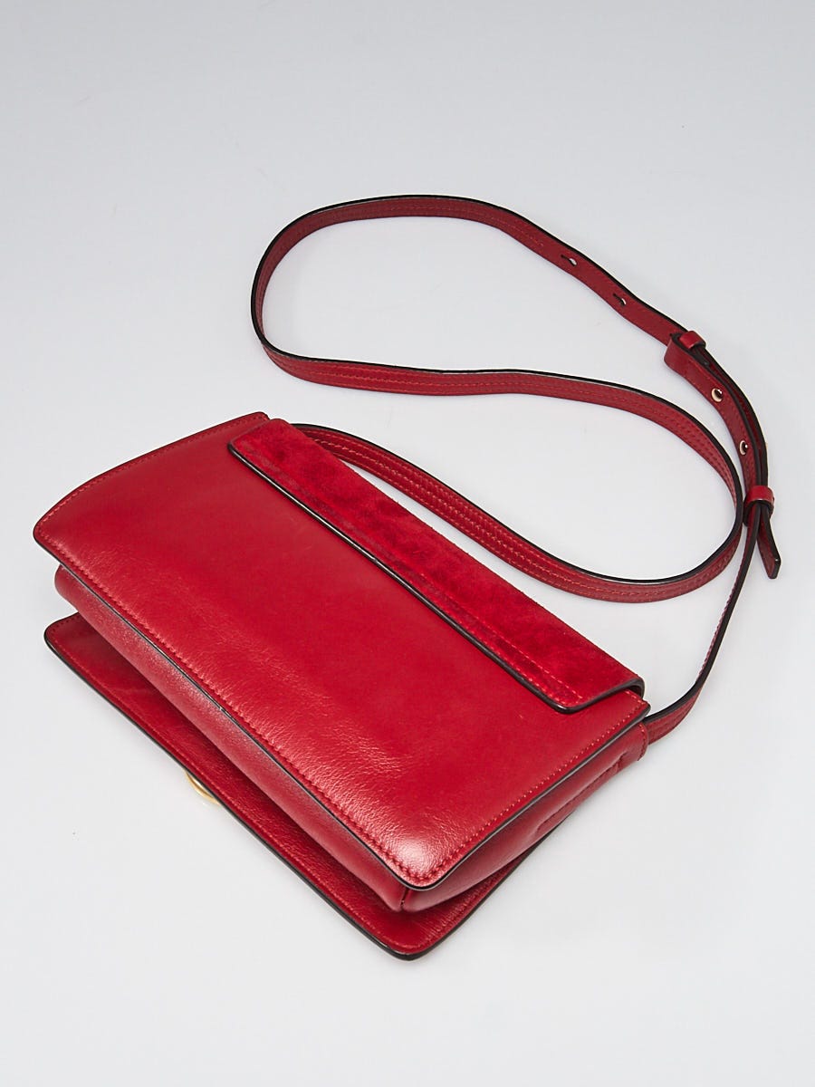 Chloe Faye Small Leather Clutch - Poppy Red 3S1127-H2O-BEV 3610925523347 -  Handbags, Faye - Jomashop