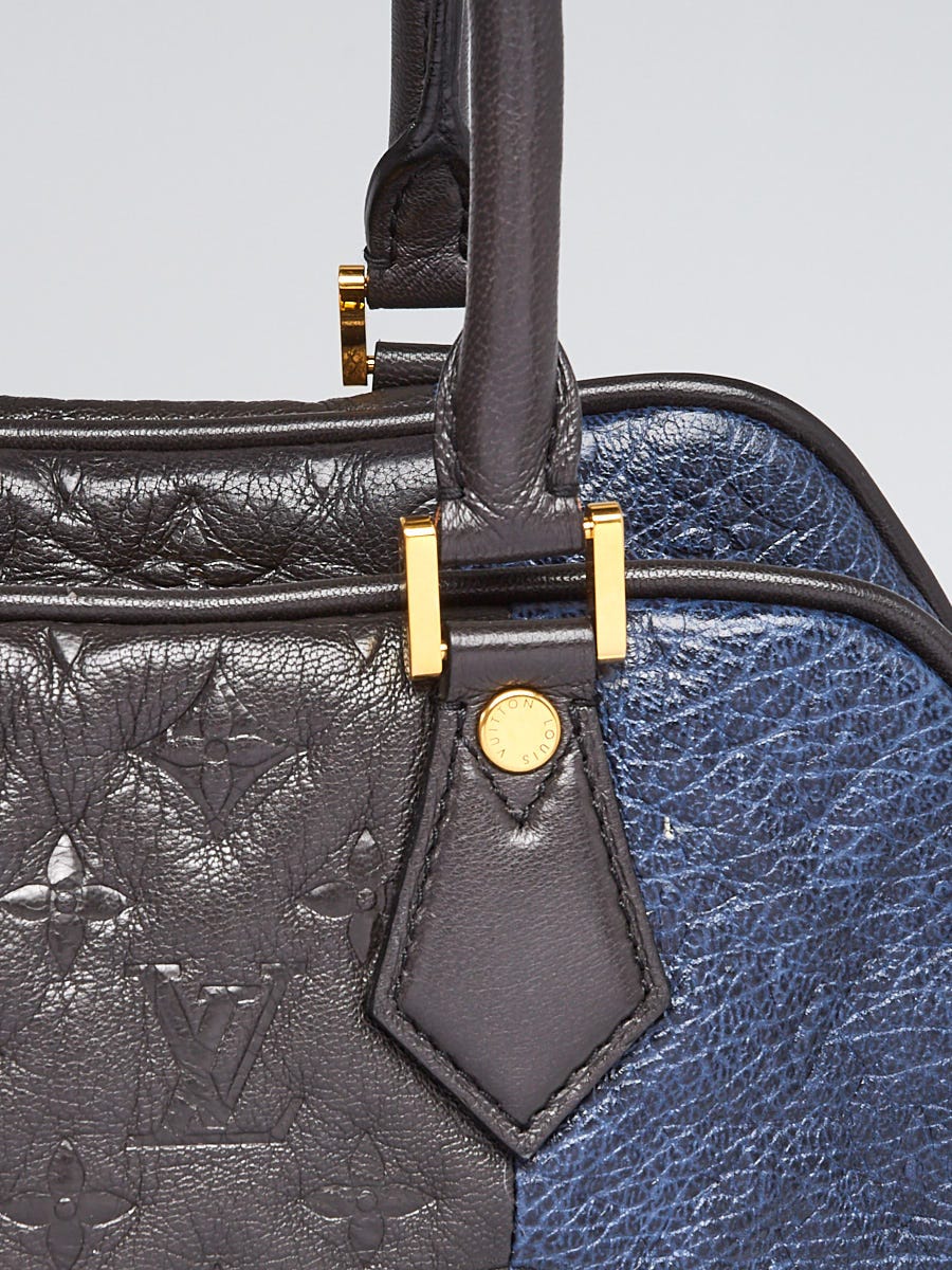Louis Vuitton Marine Monogram Leather Limited Edition Blocks Plate Bag