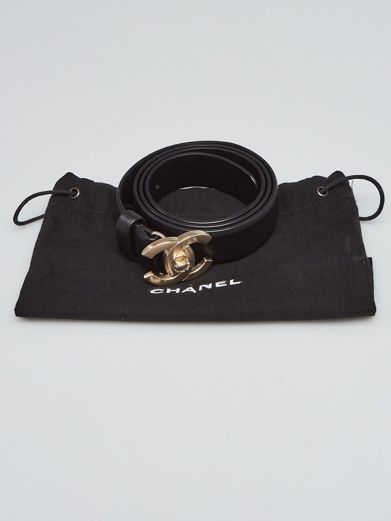 chanel turnlock belt