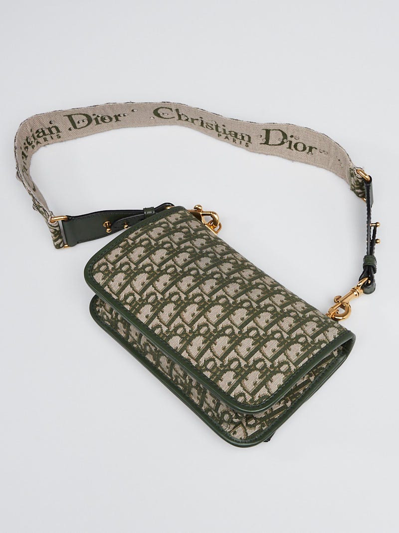 Christian Dior Addict Flap Bag Oblique Canvas  Vintage Voyage store
