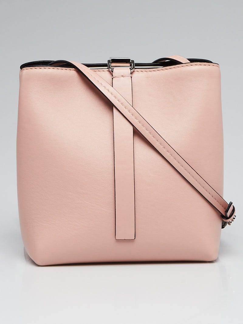 Proenza Schouler Deep Blush Leather Frame Crossbody Bag Yoogi s