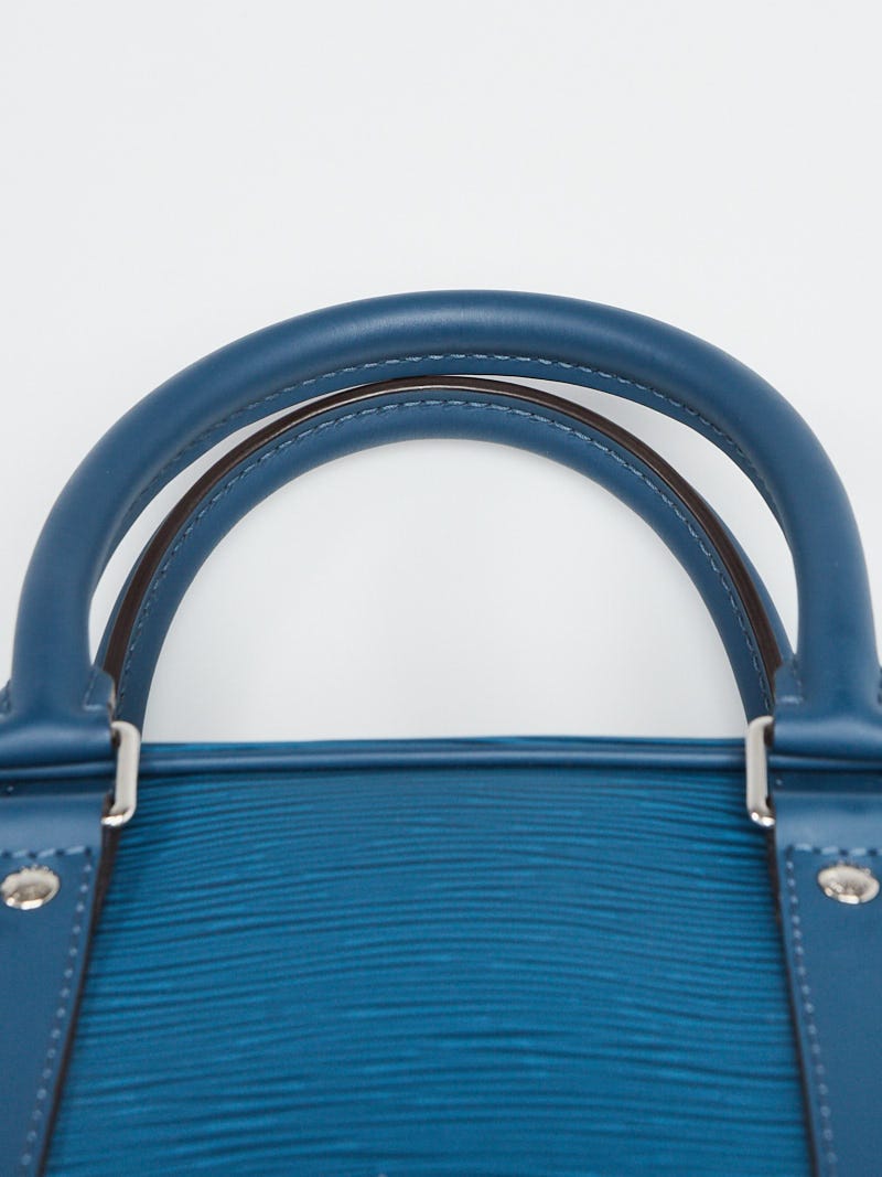 Voyager cloth bag Louis Vuitton Blue in Cloth - 20053641