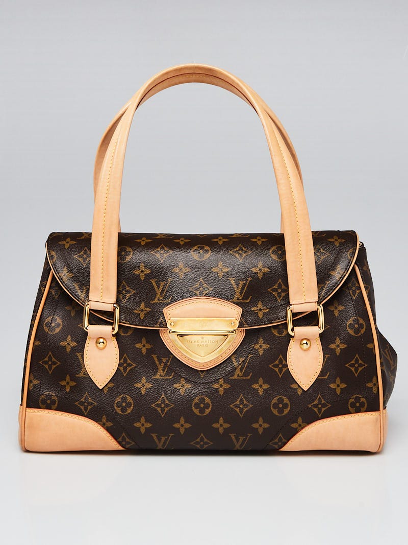 Genuine Louis Vuitton monogram BEVERLY GM shoulder bag purse