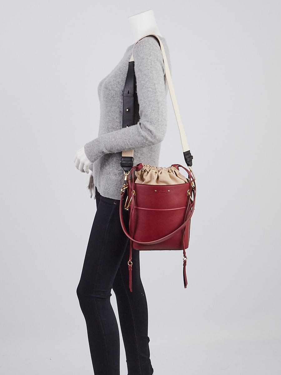 Chloe roy mini on sale smooth leather bucket bag