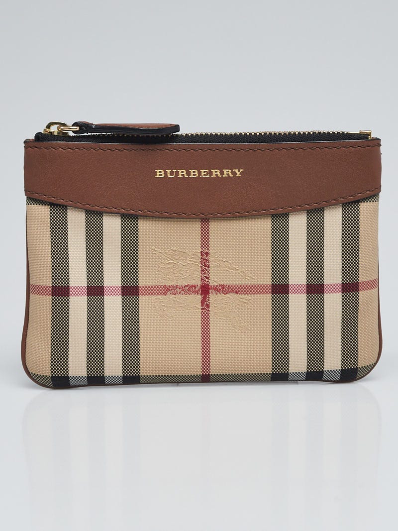 Burberry horseferry 2025 check card case