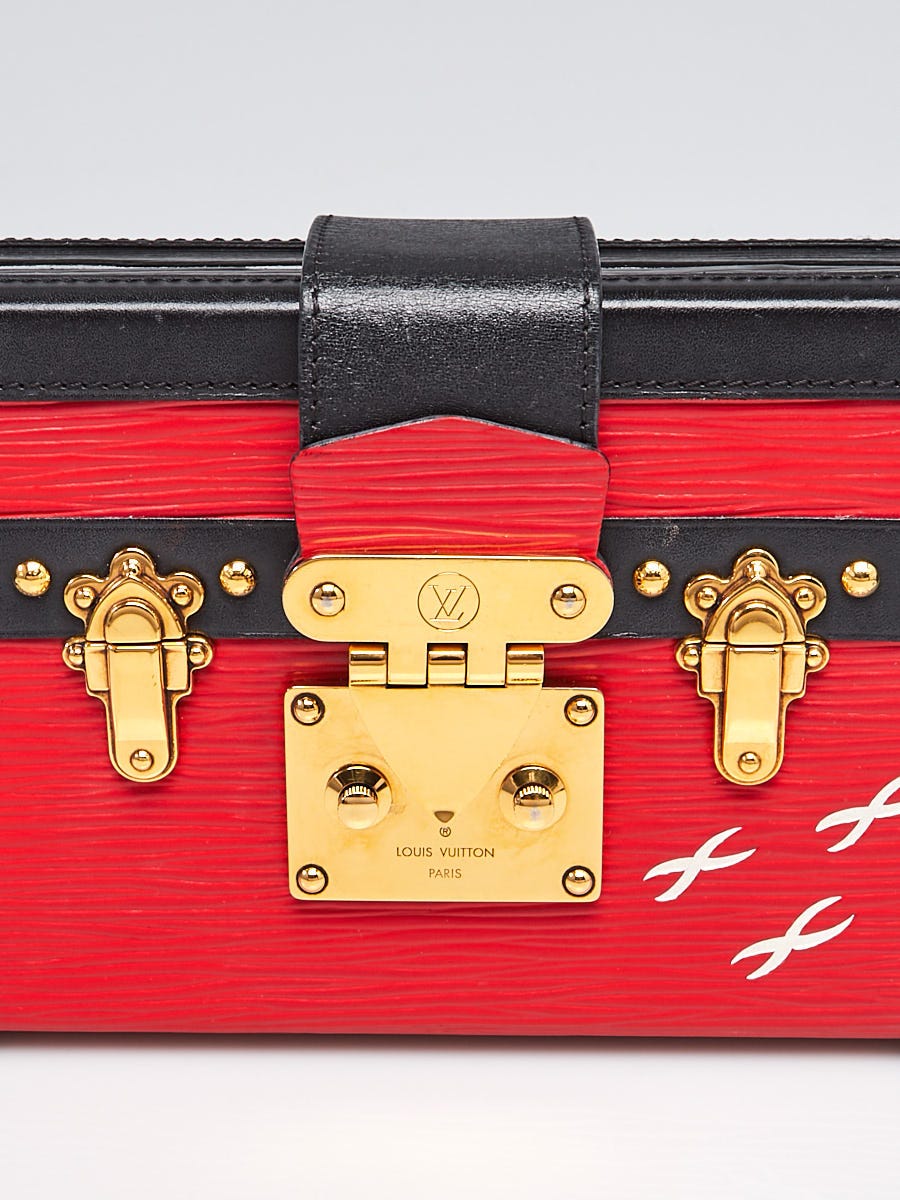 Louis Vuitton Limited Edition Black Epi Leather Petite Malle Bag - Yoogi's  Closet