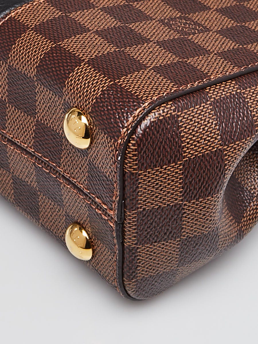Louis Vuitton Bond Street Handbag Damier with Leather BB Brown 1321126