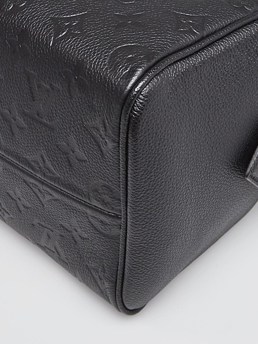 Louis Vuitton Black Monogram Empreinte Speedy Bandouliere 25 – Love that  Bag etc - Preowned Designer Fashions