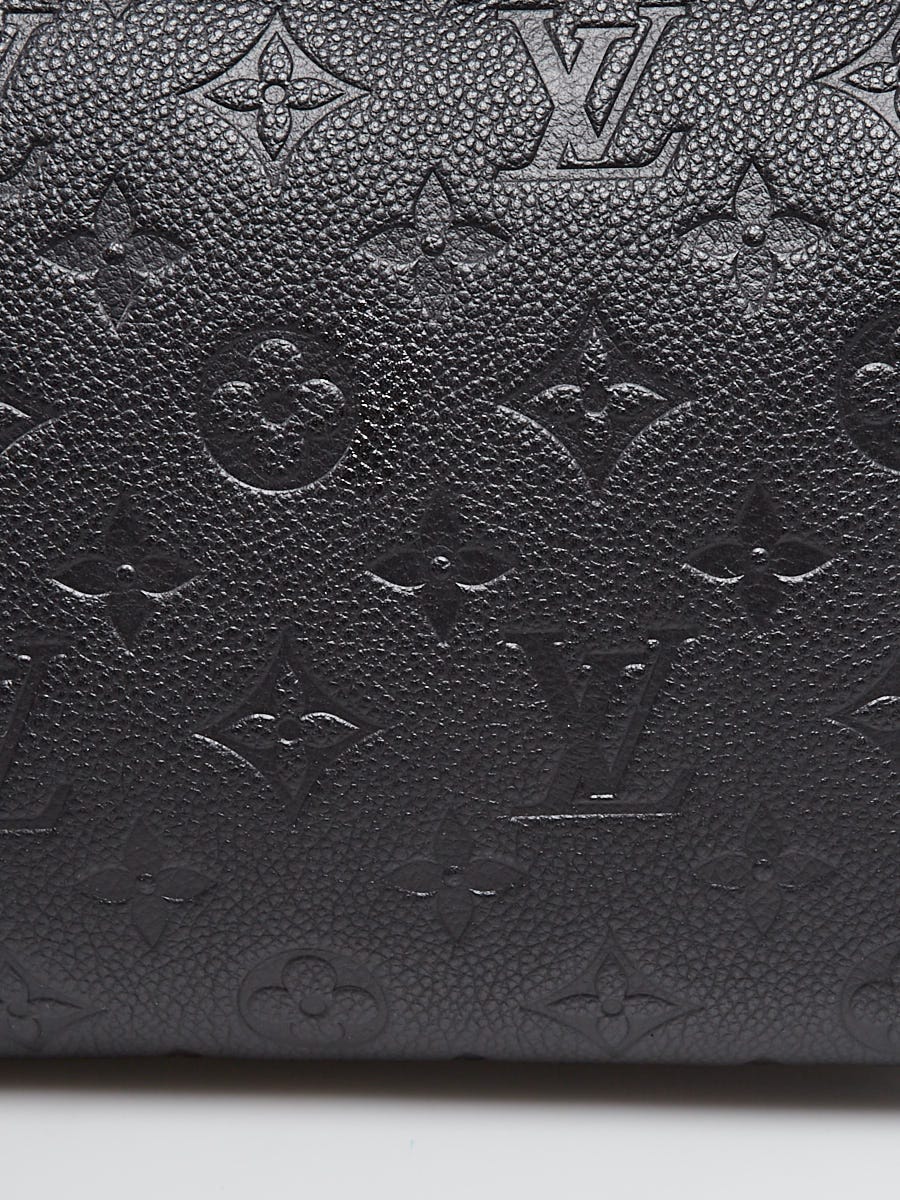 Louis Vuitton Speedy Bandoulière 25 Black Monogram Empreinte