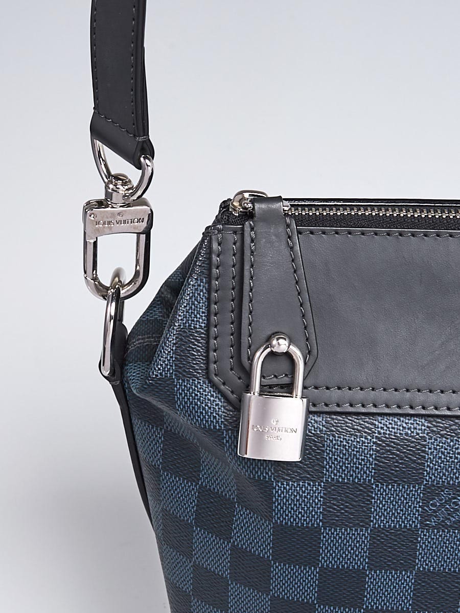 Louis Vuitton Damier Cobalt Canvas Greenwich Messenger Bag Louis