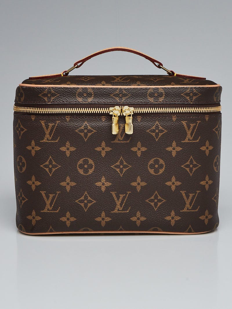 Louis+Vuitton+Nice+Vanity+Case+BB+Brown+Canvas for sale online