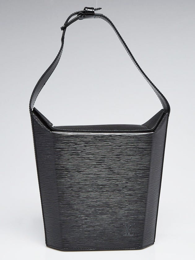 Louis Vuitton Black Epi Leather Sac Seau Bag