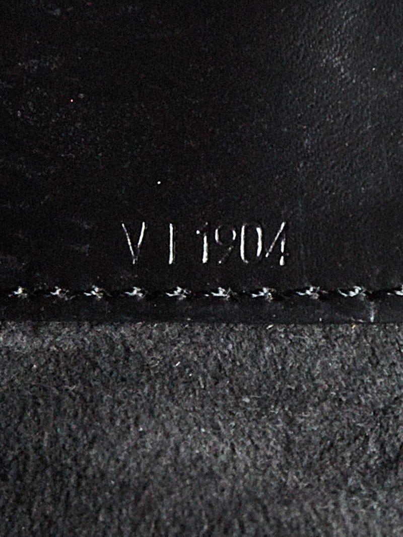 Louis Vuitton Sac Seau Black Epi Ruthenium HW – ValiseLaBel