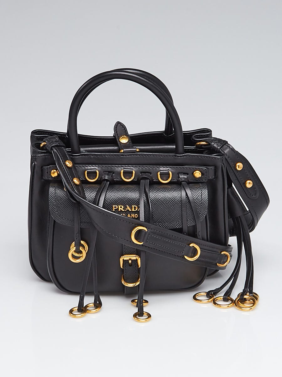 Prada Leather Ring Handbag