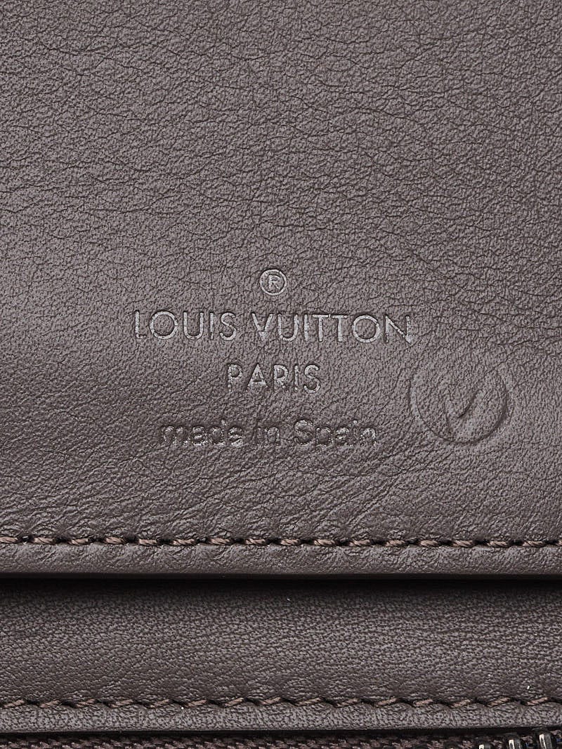 Louis Vuitton Black Damier Infini Leather Zippy Vertical Wallet