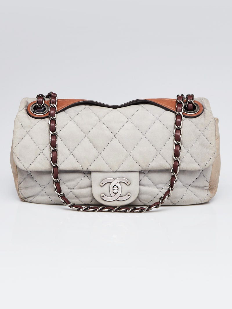 Chanel In the Mix Charm Tote Quilted Leather Medium at 1stDibs