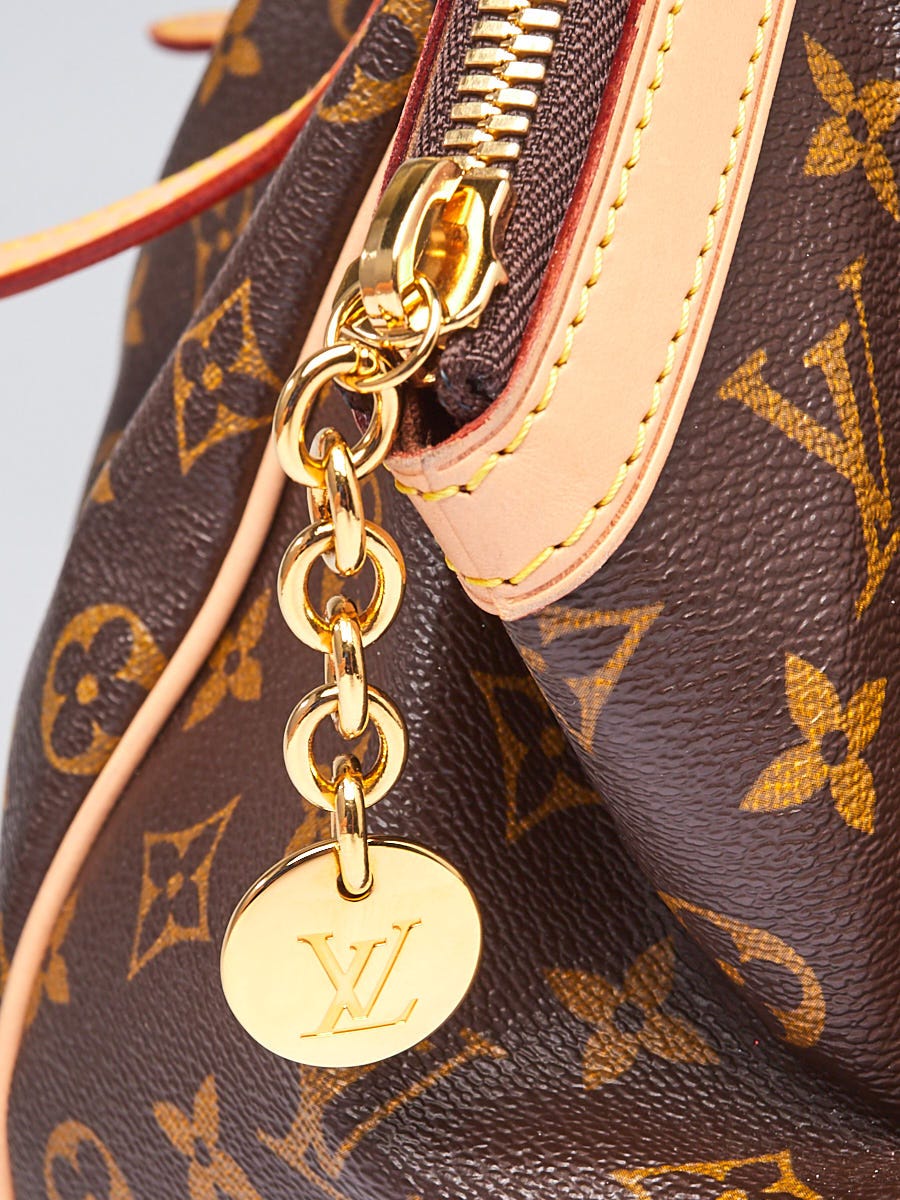 Louis Vuitton Monogram Hand Painted Floral Tivoli GM Shoulder Bag