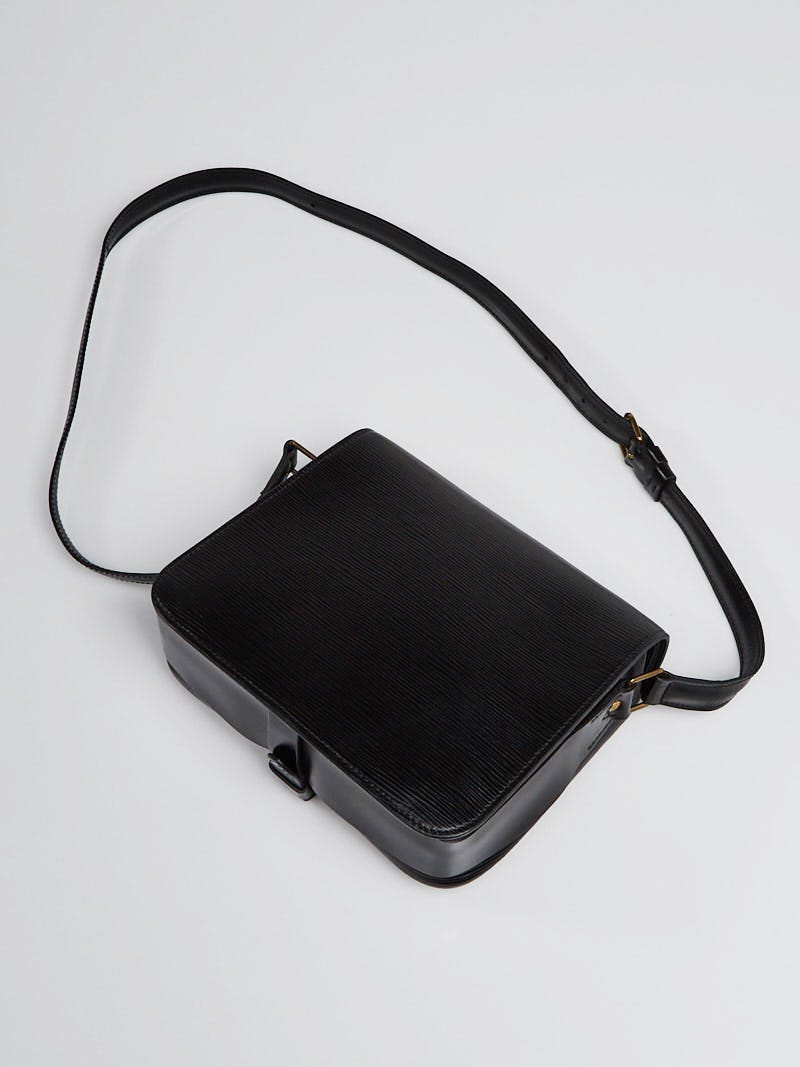 LOUIS VUITTON M52242 Epi Cartouchiere Bag Pochette Crossbody Shoulder Bag  Black