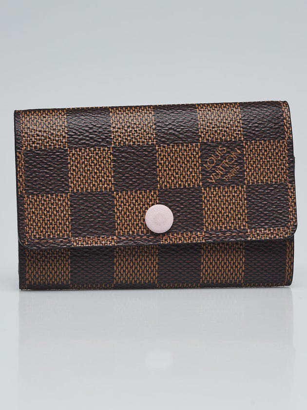 Louis Vuitton Rose Ballerine Damier Canvas Multicles 6 Key Holder