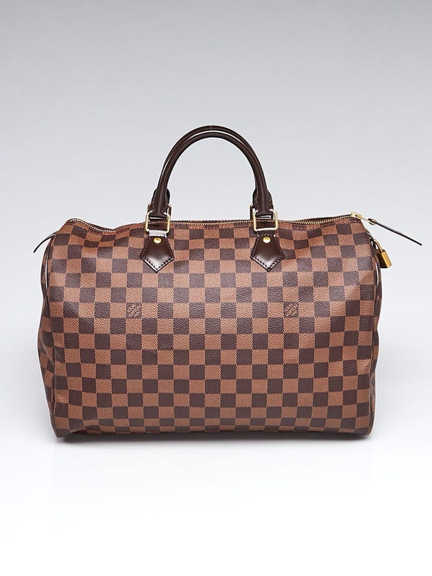 Louis Vuitton Damier Canvas Speedy 35 Bag