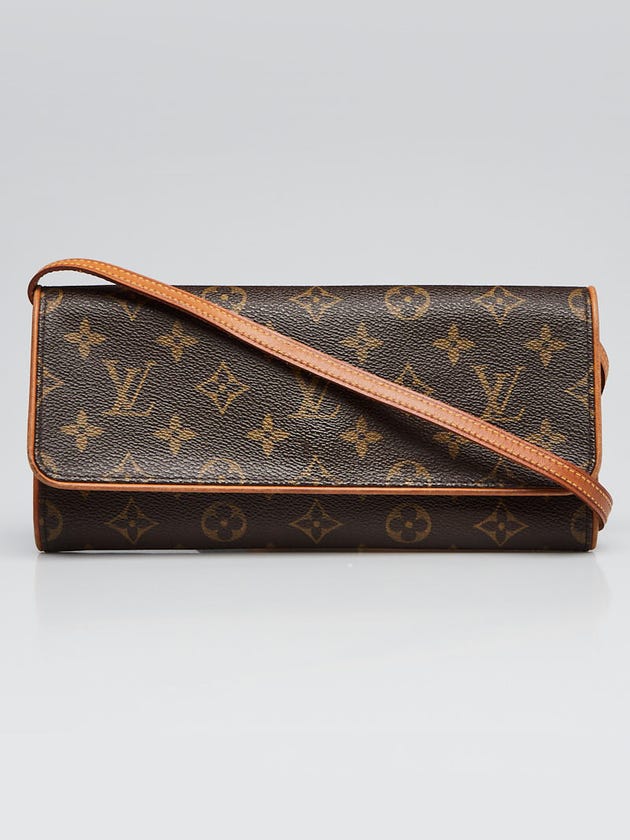 Louis Vuitton Monogram Canvas Pochette Twin GM Bag