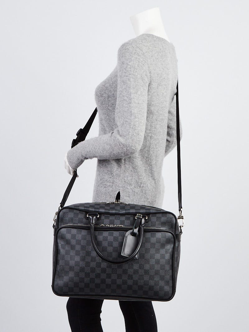 Louis Vuitton Icare Laptop Bag Damier Graphite Black