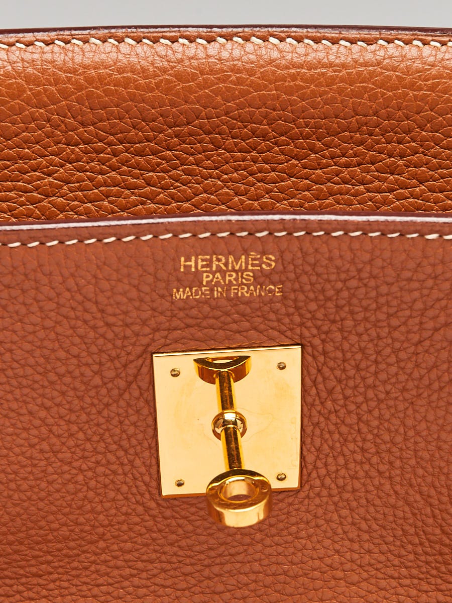 Hermes 40cm Black Chevre de Coromandel Gold Plated Birkin Bag - Yoogi's  Closet