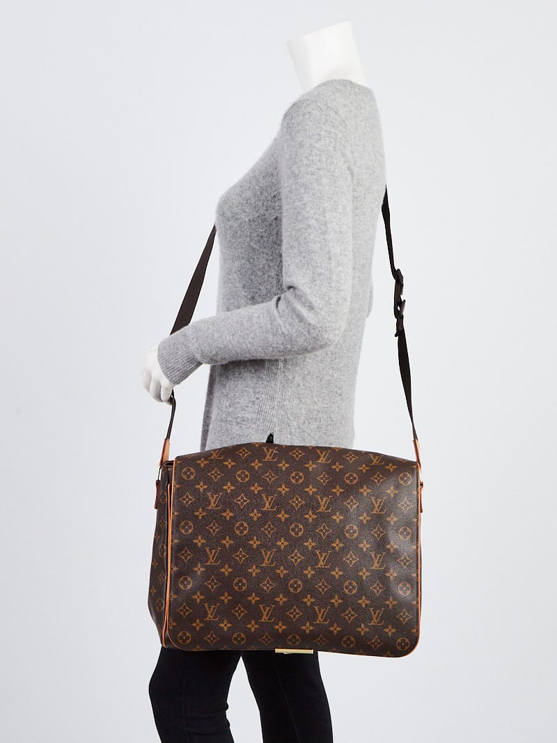 Louis Vuitton Abbesses Canvas Shoulder Bag